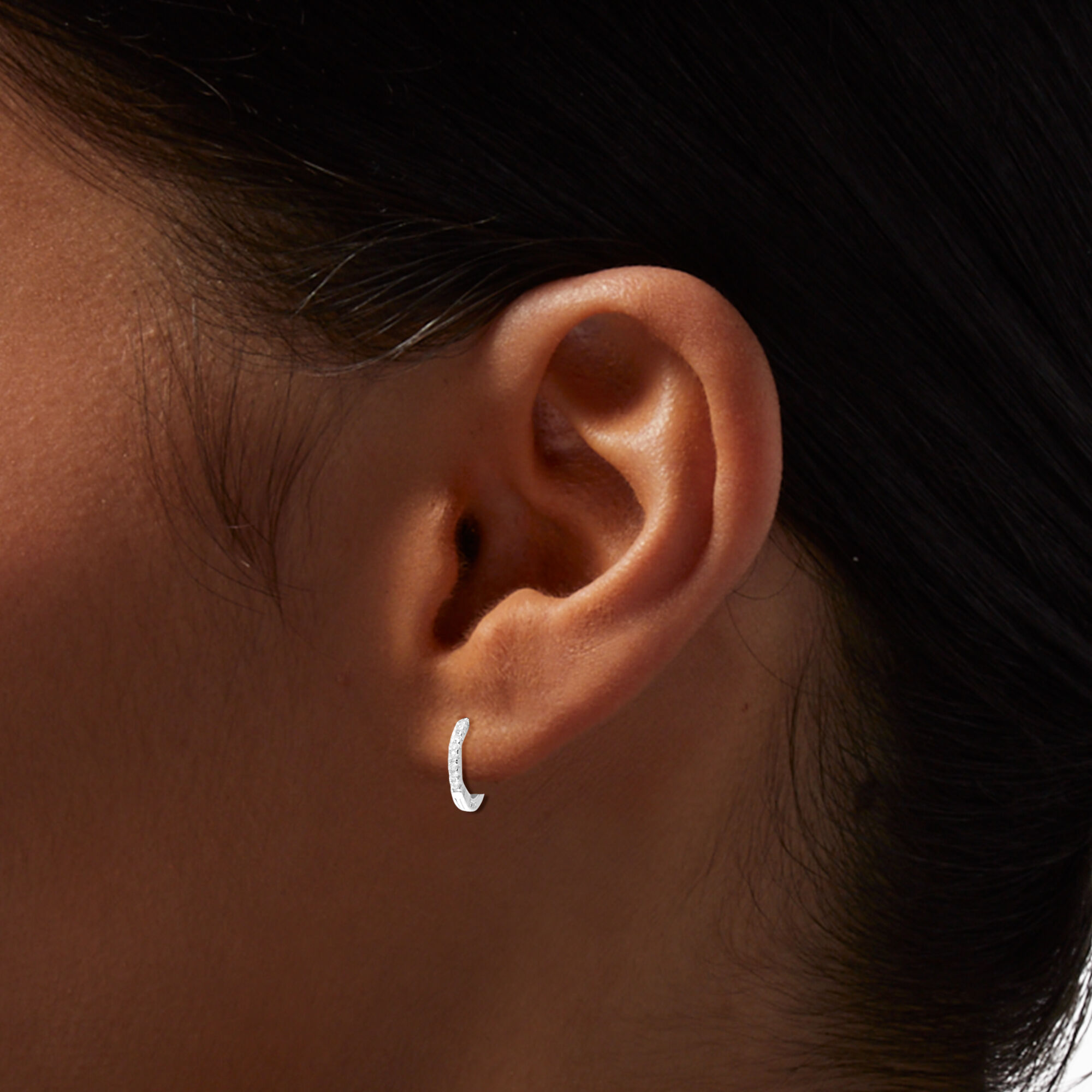 8mm hoop earrings outlet claire's