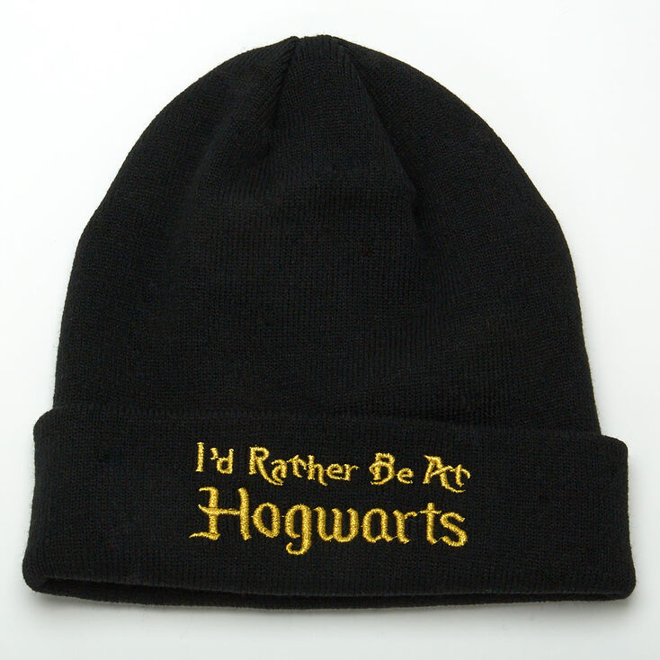 Claire's Bonnet « I’d Rather Be At Hogwarts » Harry Potter™ – Noir