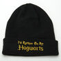 Bonnet &laquo;&nbsp;I&rsquo;d Rather Be At Hogwarts&nbsp;&raquo; Harry Potter&trade; &ndash; Noir,