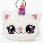 Furry Caticorn Keychain Pouch,