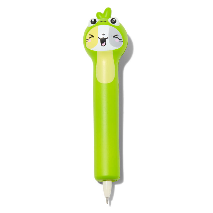 Frog Costume Cat Squish Pen,