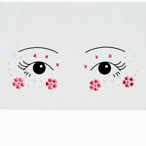 Pink Daisy &amp; Pearl Eye Gems,