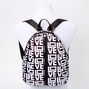 Love Block Letters Small Backpack - Black,