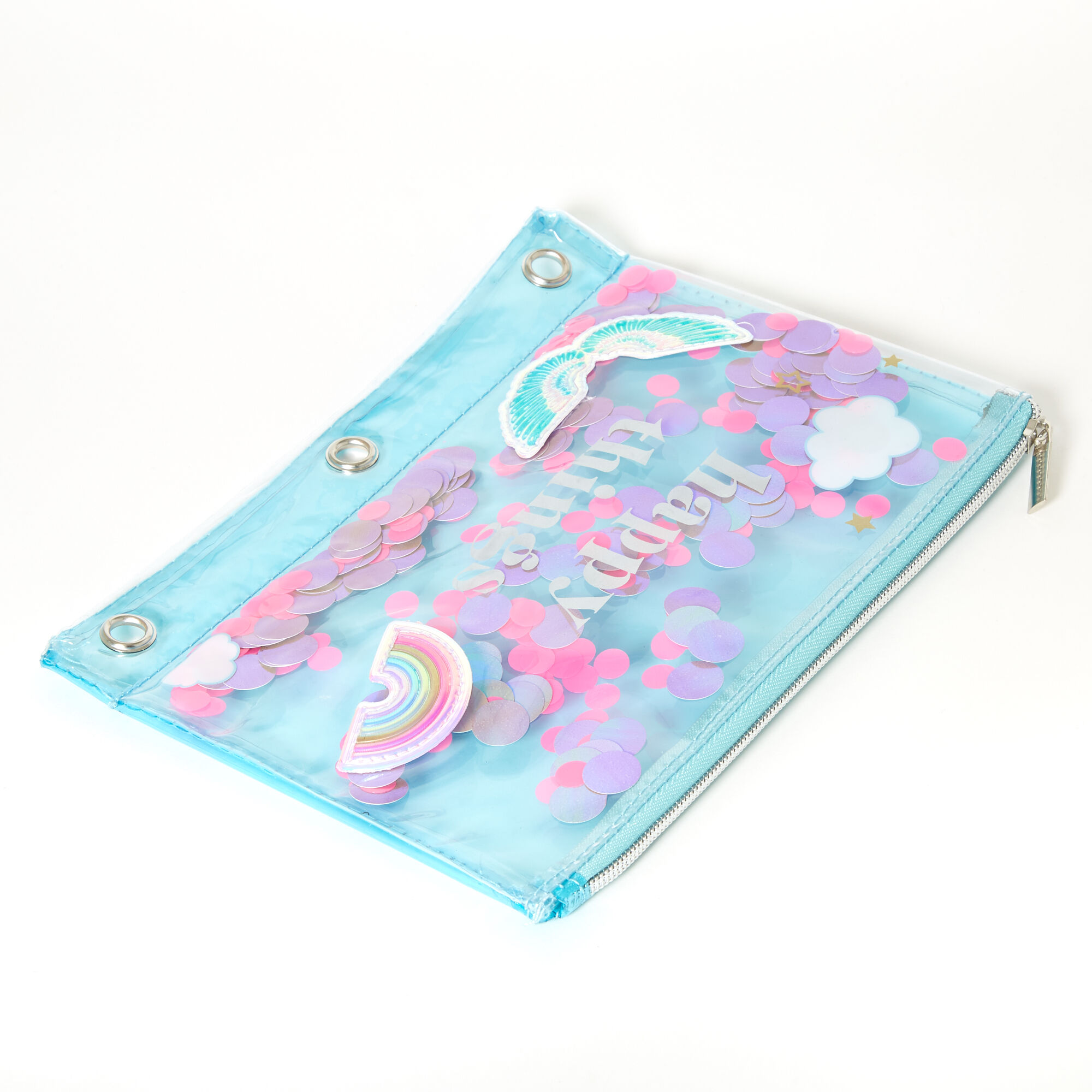 turquoise pencil case