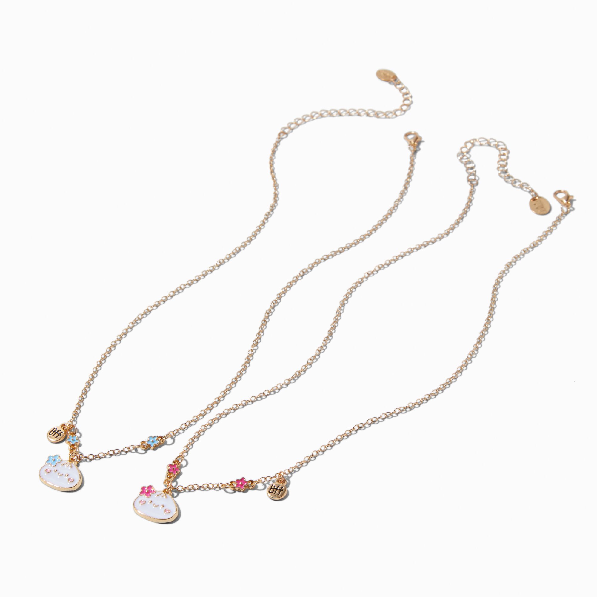 Best Friends Dumplings Pendant Necklaces - 2 Pack,