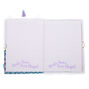 Magical Mia the MerCat Lock Soft Notebook - White,