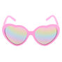 Lunettes de soleil roses en forme de c&oelig;ur du Club&nbsp;Claire&#39;s,