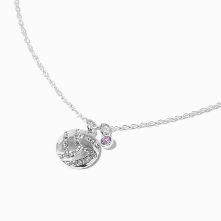 Volleyball Pendant Necklace ,