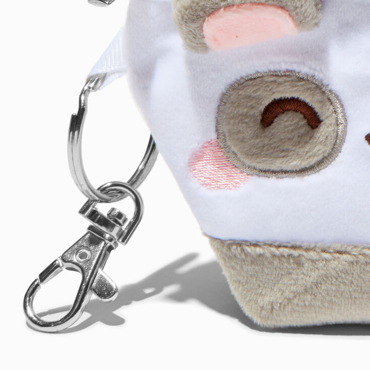 Panda Bear Mini Tote Bag Keychain,