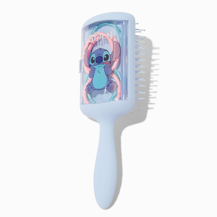 &Eacute;lastiques et brosse &agrave; cheveux plate en exclusivit&eacute; chez Claire&rsquo;s Disney Stitch - Lot de 7,