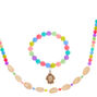Claire&#39;s Club Pastel Cowrie Shell &amp; Turtle Jewellery Set - 2 Pack,