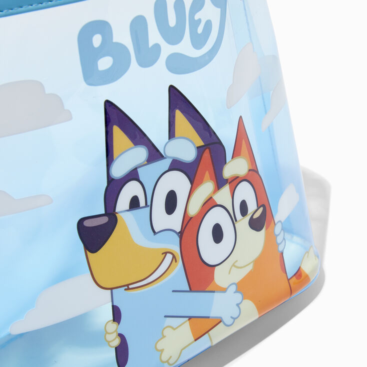 Bluey Claire&#39;s Exclusive Jelly Tote Bag,