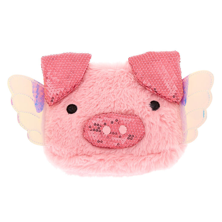 Poppy the Pig Soft Makeup Bag - Pink,
