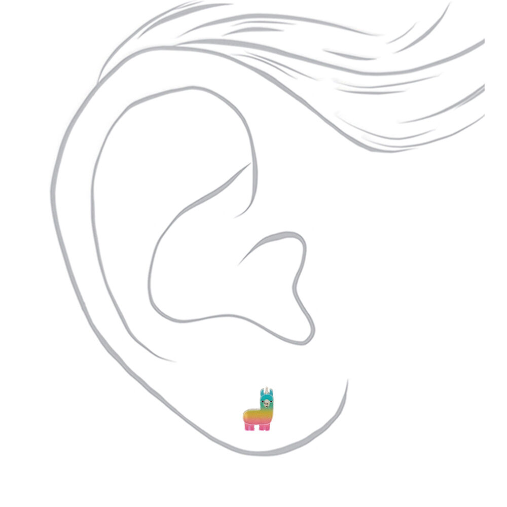 Llamacorn earrings outlet