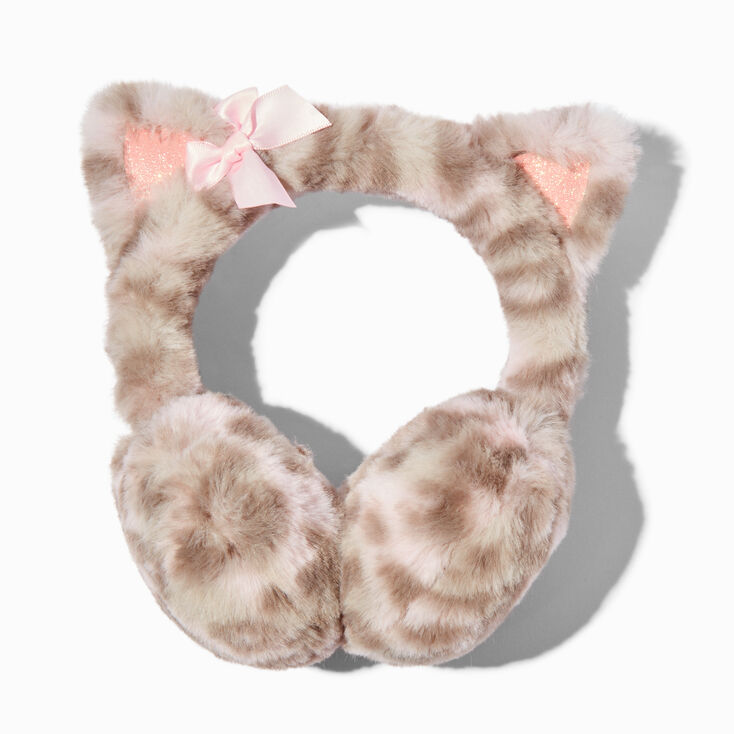 Claire&#39;s Club Leopard Ear Muffs,