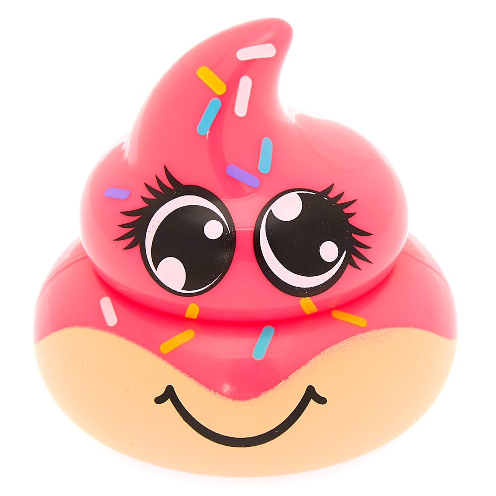 Donut Poo Pot Lip Gloss - Pink,