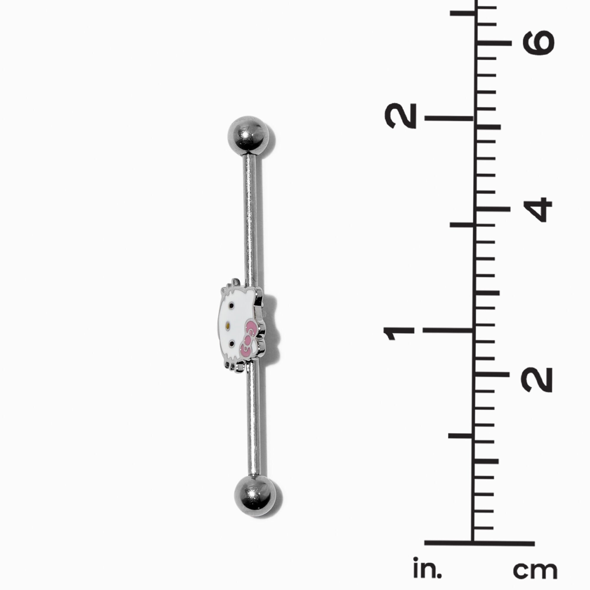 Hello kitty deals industrial barbell