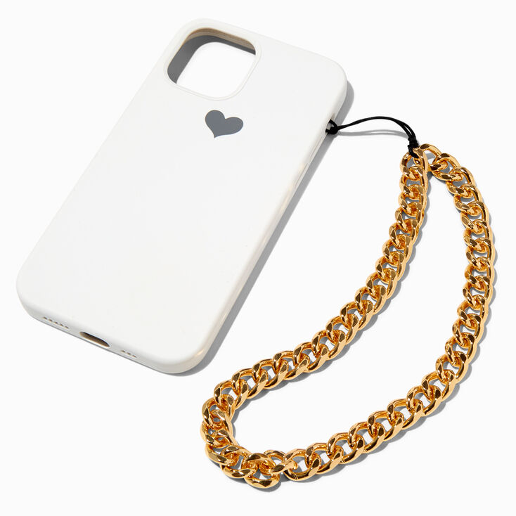 Gold Chunky Chain Link Phone Wrist Strap