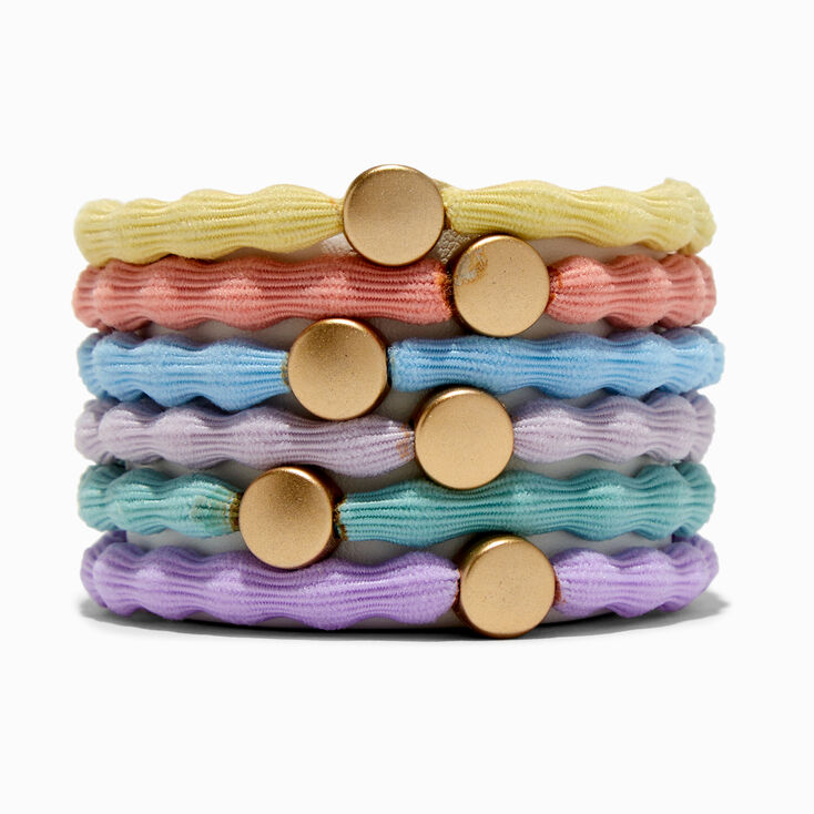 Spring Bubble Hair Ties - 6 Pack,