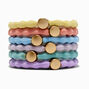Spring Bubble Hair Ties - 6 Pack,