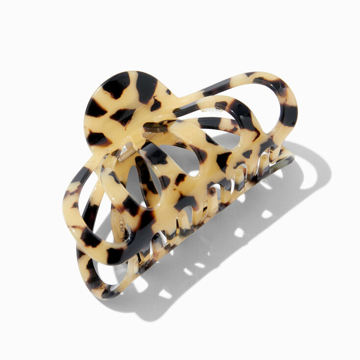 Tortoiseshell Large Clamshell Hair Claw,