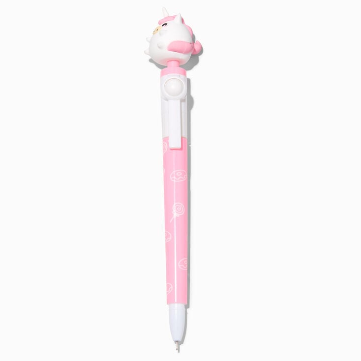 Chubby Unicorn Spinner Pen,