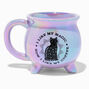 Mug chaudron iridescent potion magique,