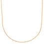 Gold Twisted Rope Statement Necklace,
