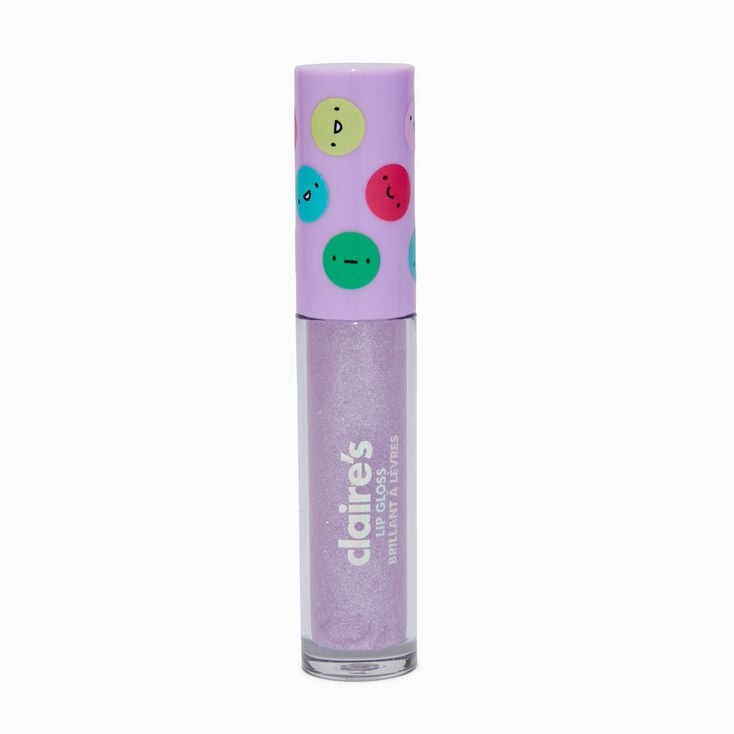 Grape Flavored Pink Lip Gloss Wand,
