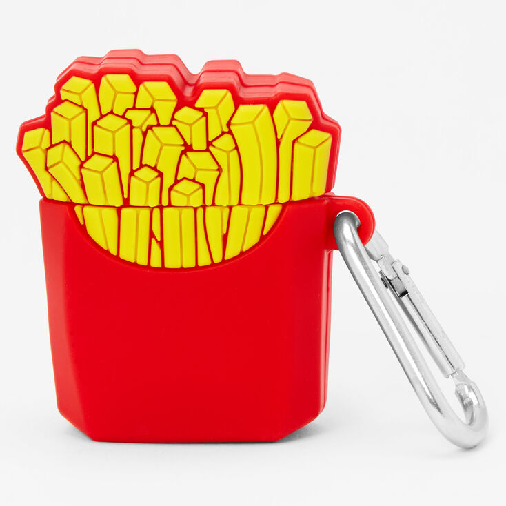 French Fries Silicone Earbud Case Cover - Compatible With Apple AirPods,