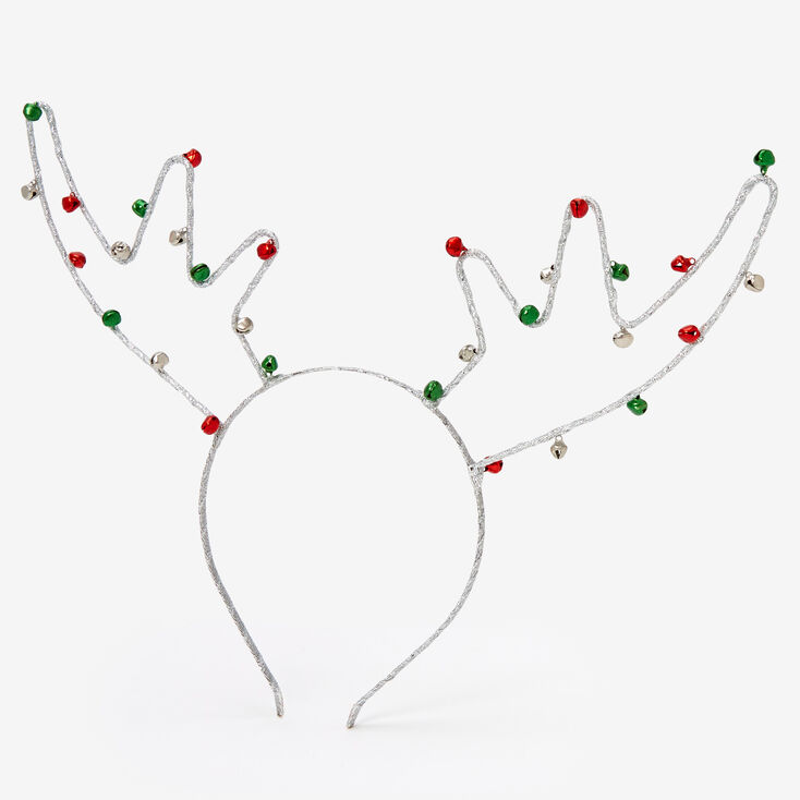 Christmas Reindeer Bell Antlers Headband,