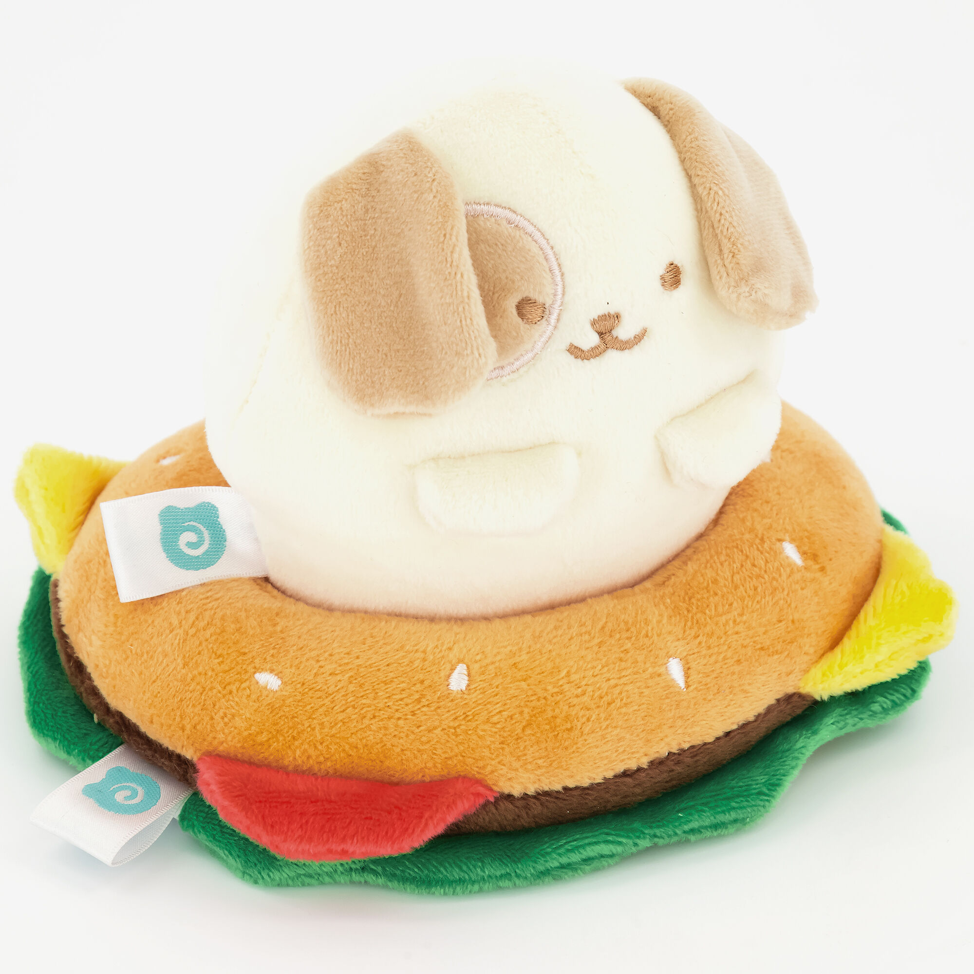 Claire's Peluche bouée hamburger chien Anirollz™
