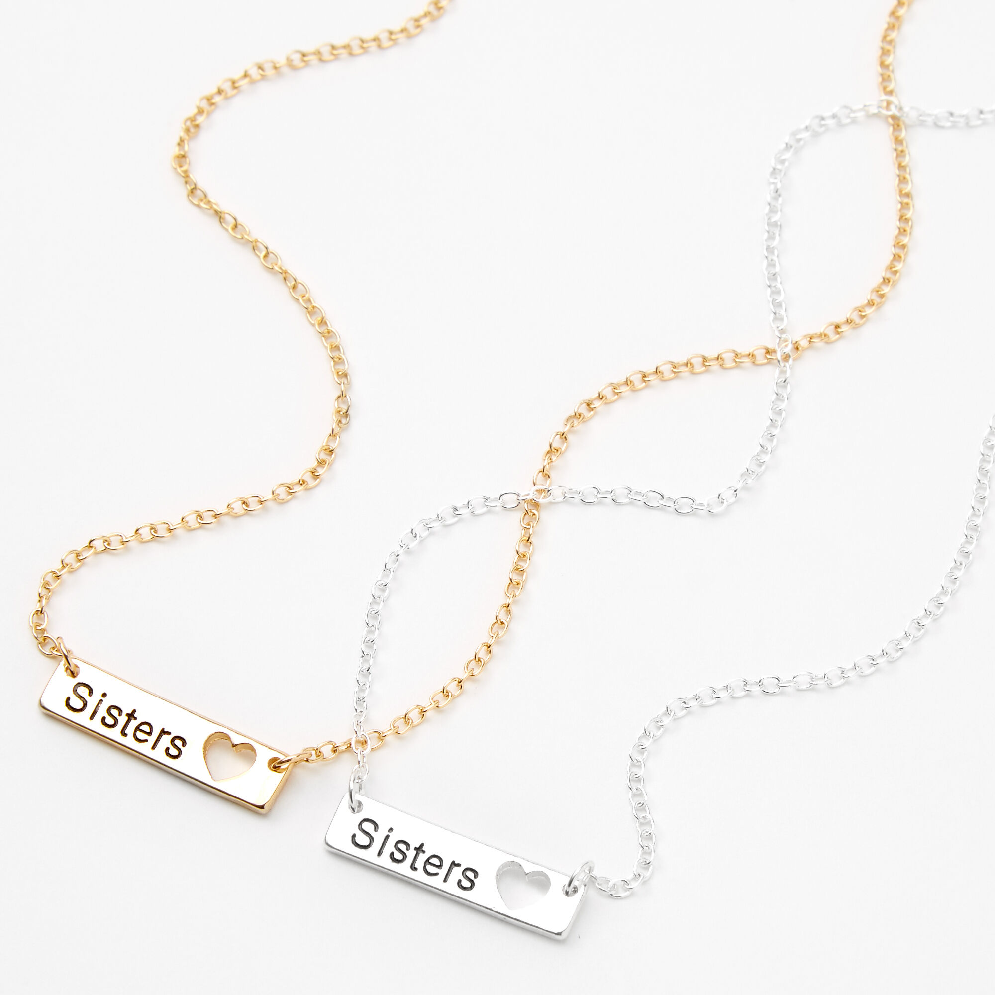 Claire's online sister necklaces