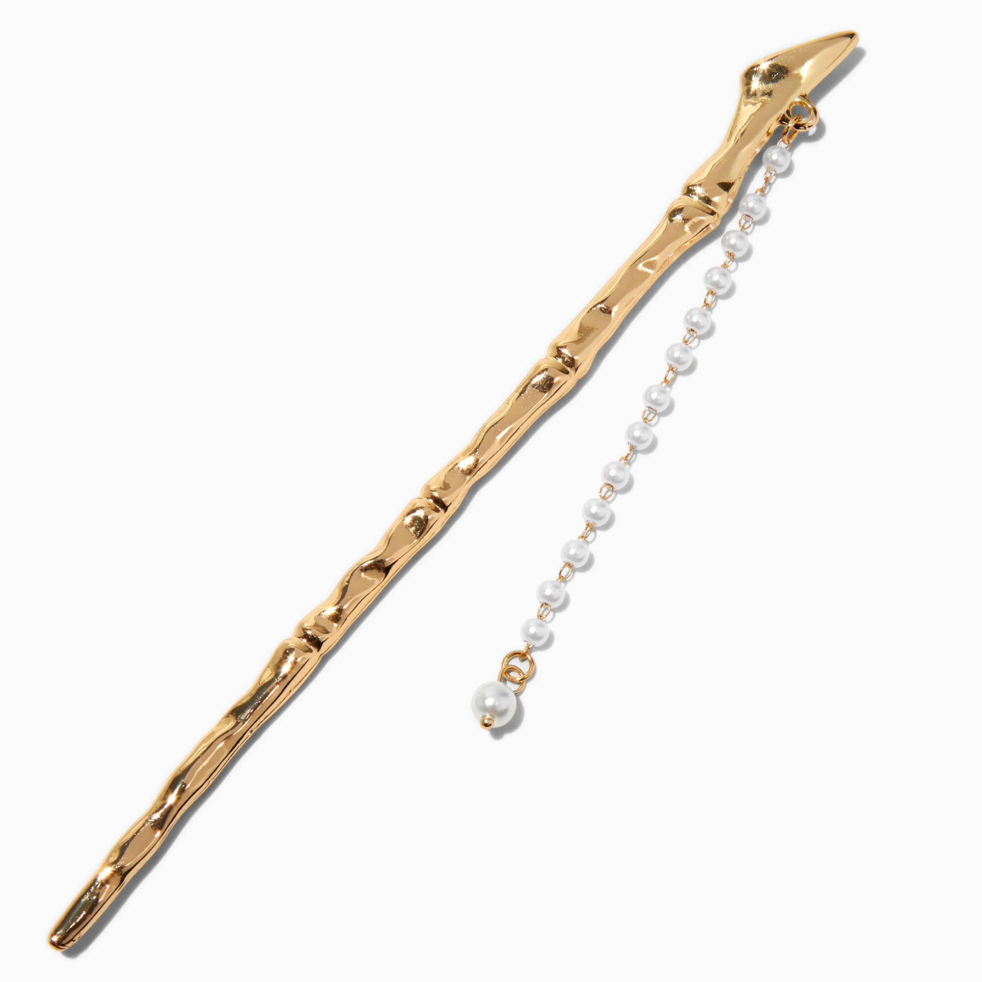 View Claires Bamboo Hair Stick Gold information