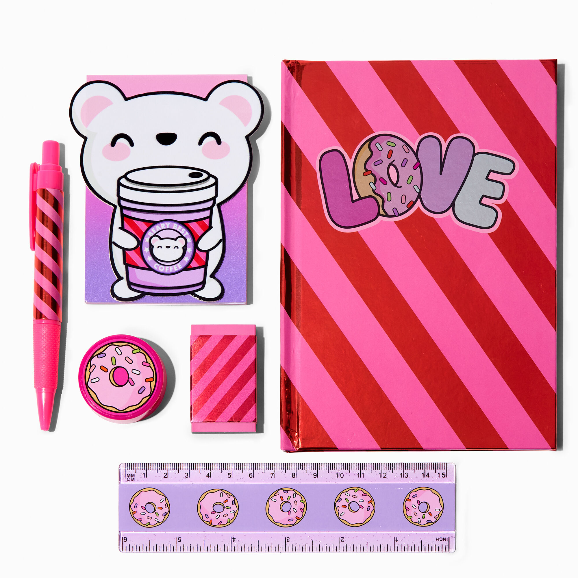 View Claires Polar Bear Stationery Set information
