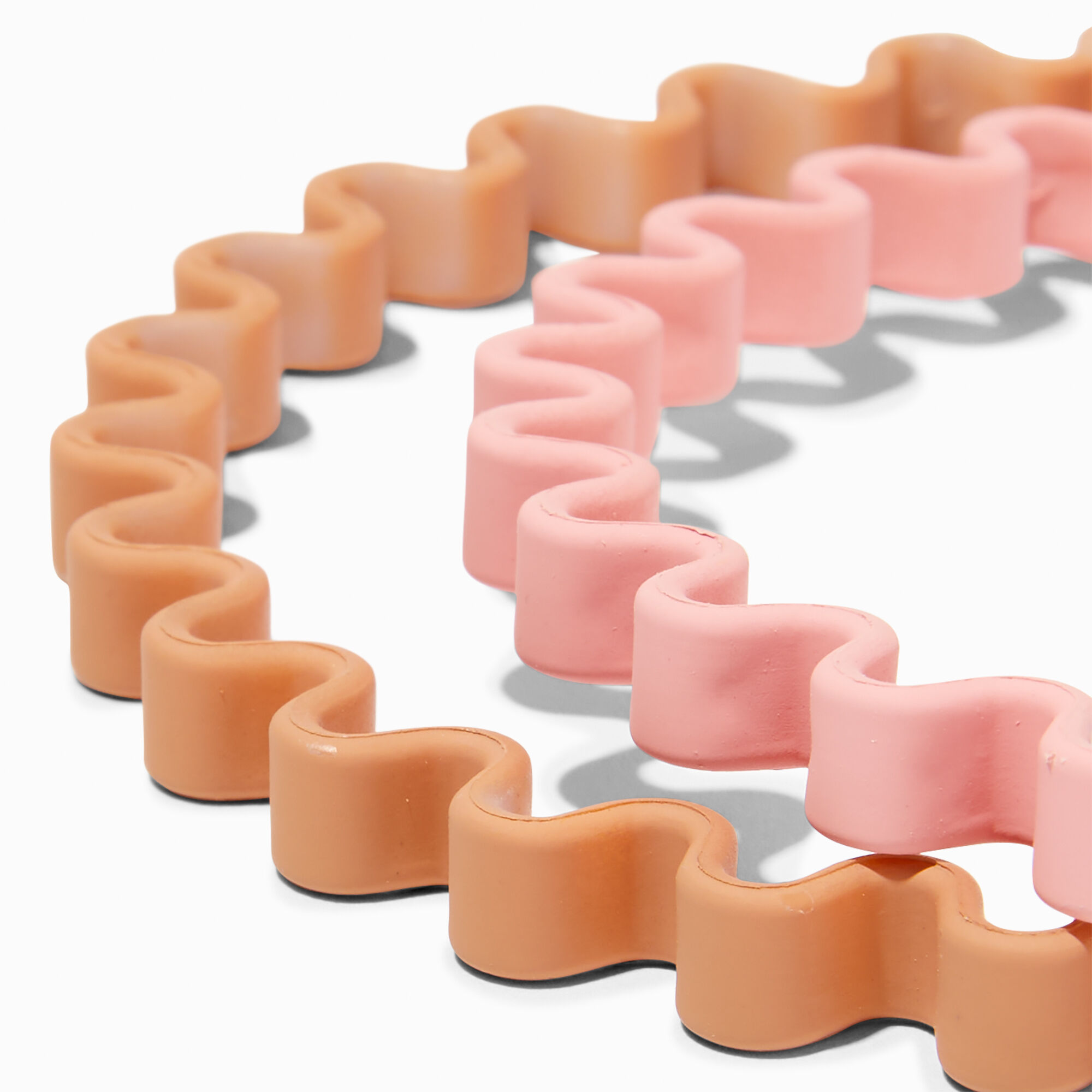 Blush Pink Wave Headbands - 2 Pack,