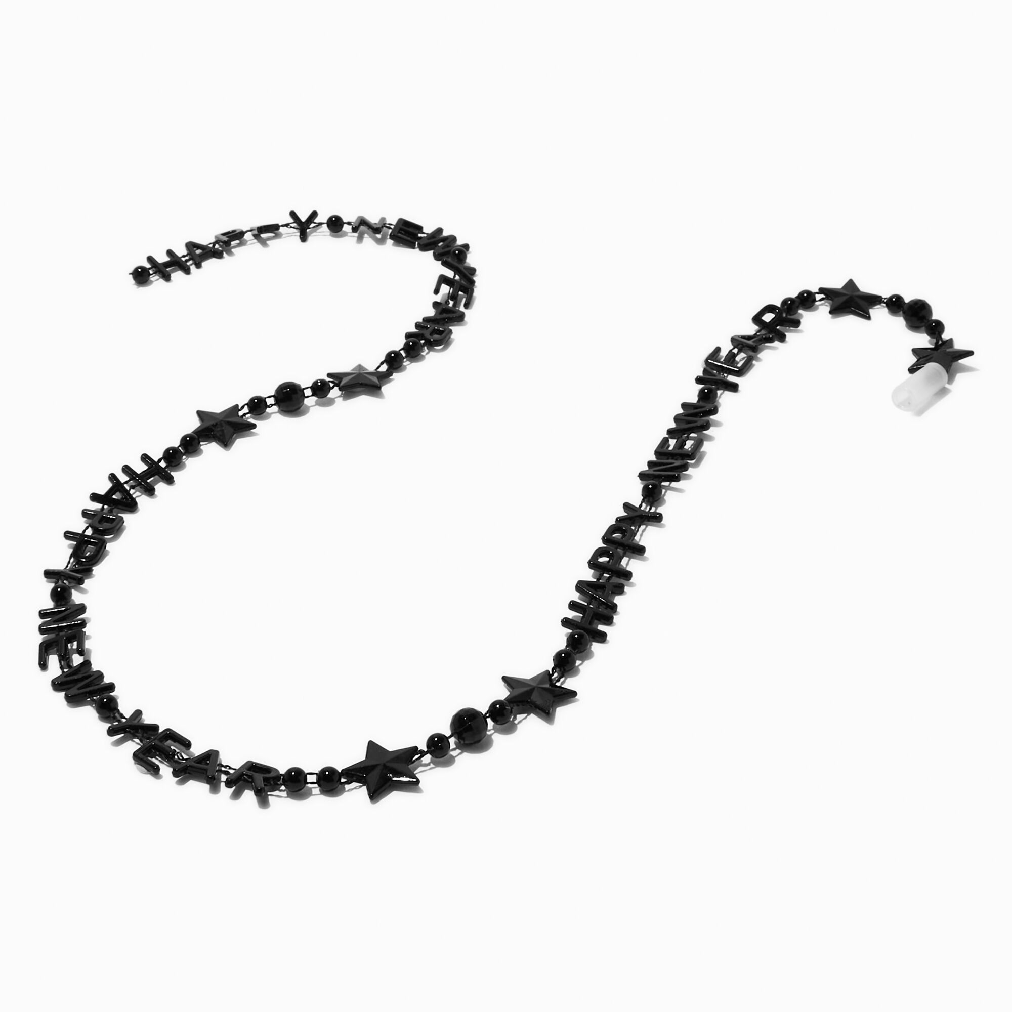 "Happy New Year" Beaded Necklaces - 6 Pack,