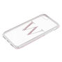 Pink Stone W Initial Phone Case - Fits iPhone 6/7/8/SE,
