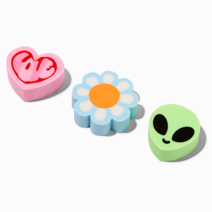 Alien Retro Erasers - 15 Pack,