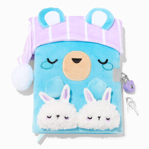 Sleepy Bear Lock Diary,