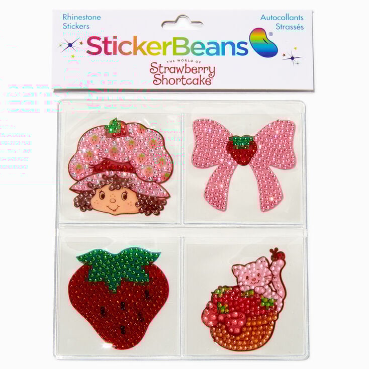 StickerBeans&reg; x Strawberry Shortcake&trade; Rhinestone Sticker Set - 4 Pack,
