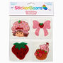 StickerBeans&reg; x Strawberry Shortcake&trade; Rhinestone Sticker Set - 4 Pack,