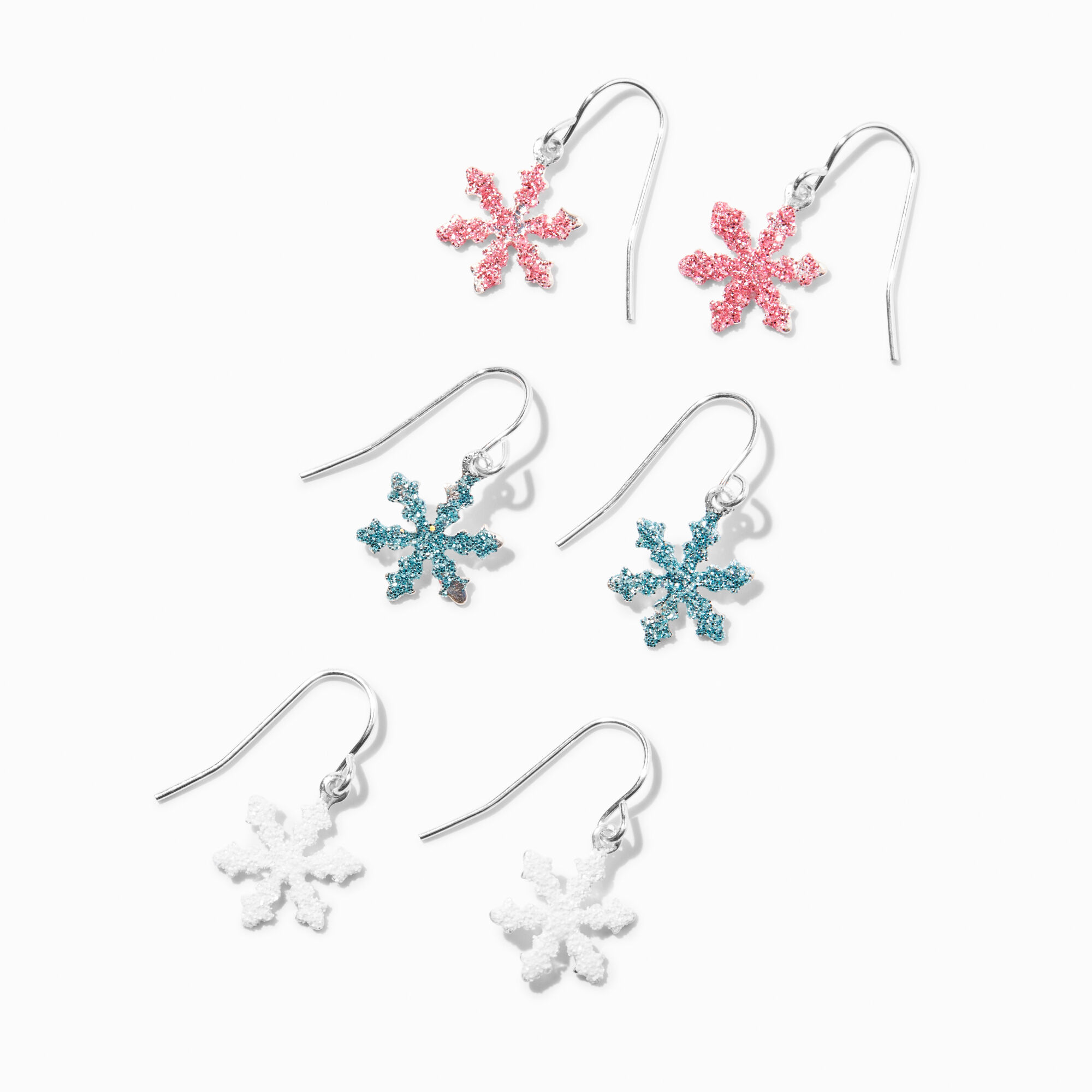 Claire's snowflake outlet earrings