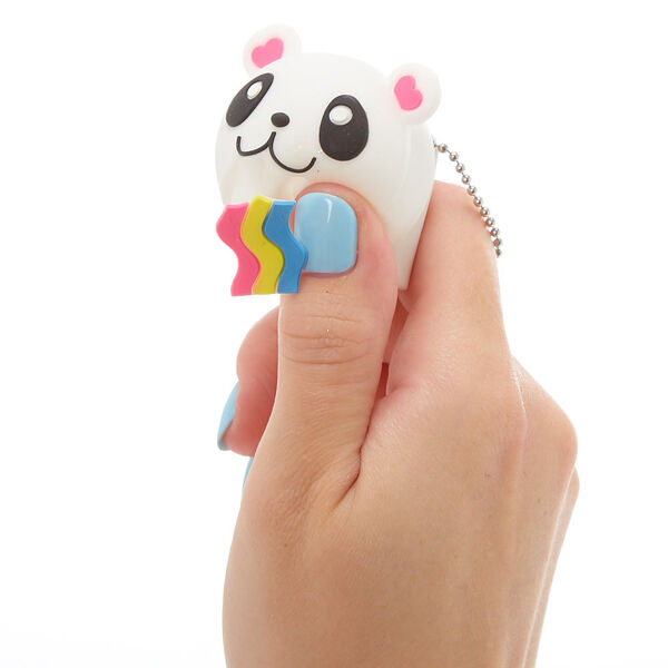Claire S Pucker Pops Panda Emoji Popper Lip Gloss Cotton Candy