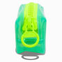 Mint Neon Colorblock Pencil Case,