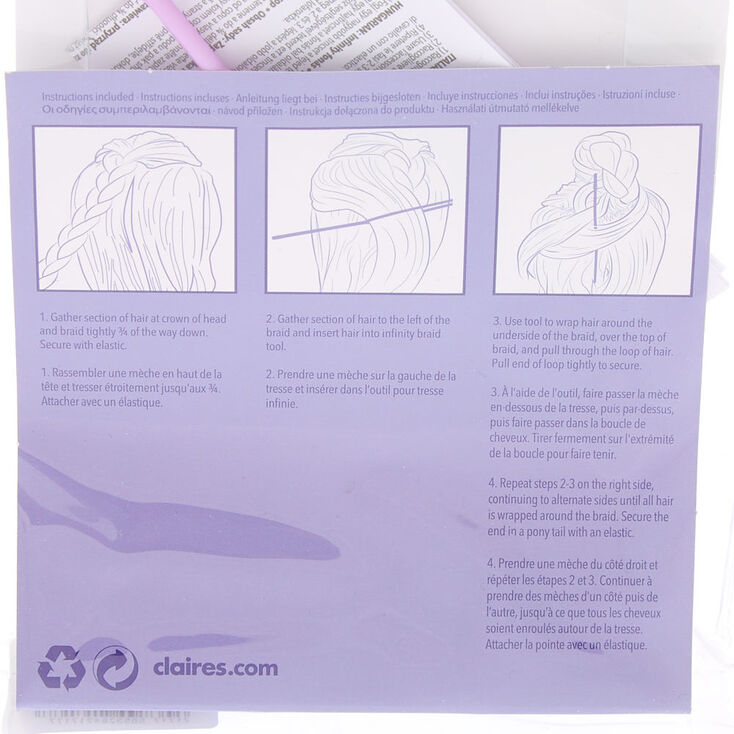 Infinity Braid Hair Tool Kit | Claire's Infinity Braid Hair Tool Kit | Claire's