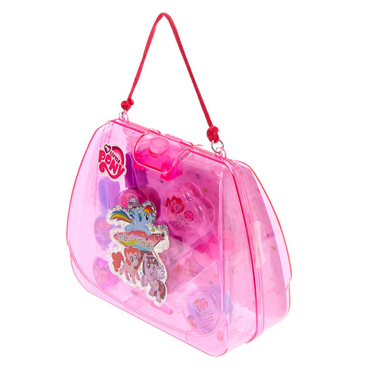 Rainbow Checkered Pink Makeup Set,