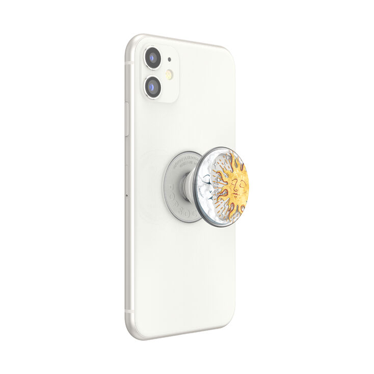 PopSockets&reg; Swappable PopGrip - PlantCore&trade; Translucent Sun and Moon,