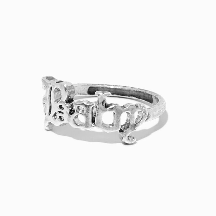 Silver &amp; Black Mixed Snake Rings - 10 Pack,