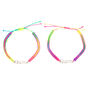 Rainbow Adjustable Sisters Bracelets - 2 Pack,